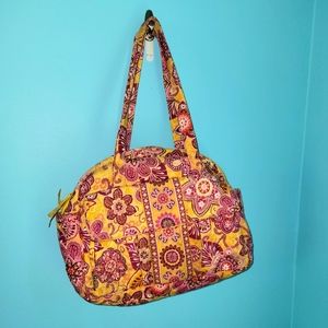 Vera Bradley Bali Gold Diaper Bag